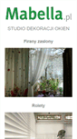 Mobile Screenshot of mabella.pl